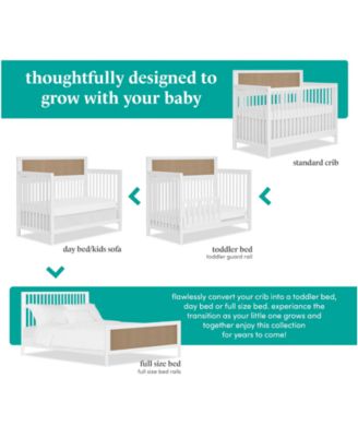 Loft Art Deco Convertible Crib Toddler Guard Rail