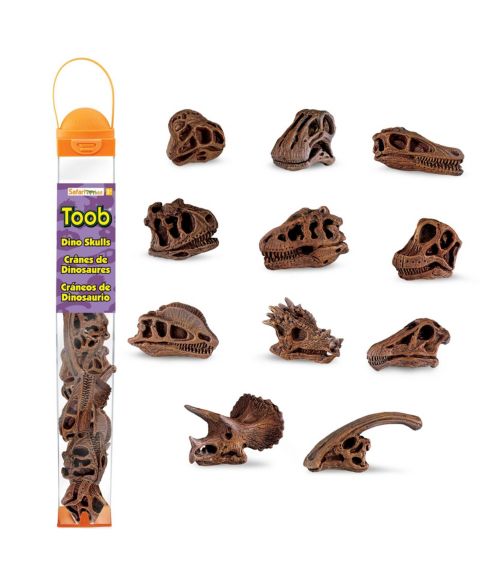 Детские игрушки Safari Ltd. Dinosaur Skulls, цвет: Open Miscellaneous