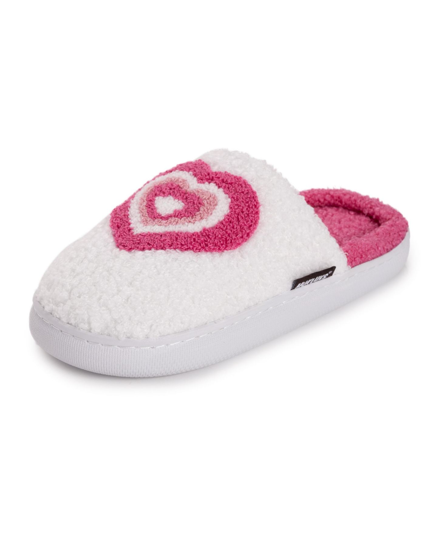 Женские тапочки MUK LUKS Novelty Scuff Slippers, цвет: Розовый — фото 8