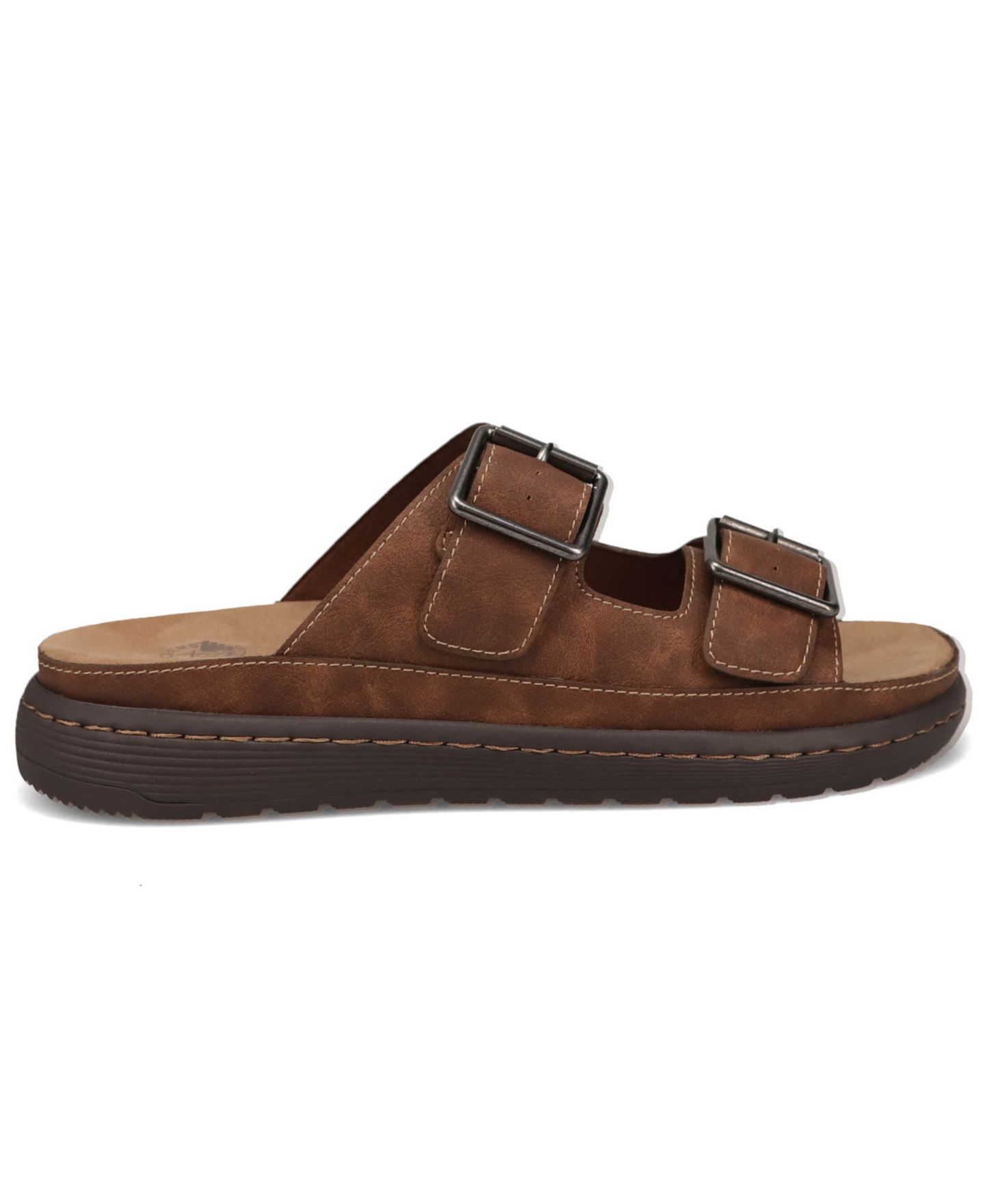 Мужские сандалии Dockers Santorini Tumbled Open-Toe Buckle, цвет: Тёмный рыжевато-коричневый — фото 2