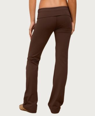 Women's Oriane Foldover Flared Leggings