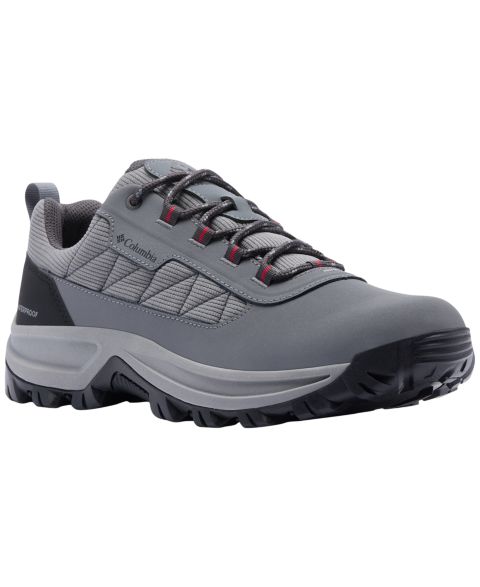 Мужские кроссовки Columbia Transverse Hike Low Lace-Up, цвет: Серый стальной / Красный