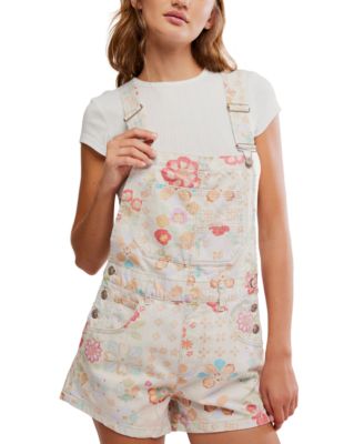 Women's Ziggy Printed Square Neck Shortall