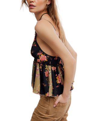 Women's Tillie Floral Sleeveless V-Neck Top