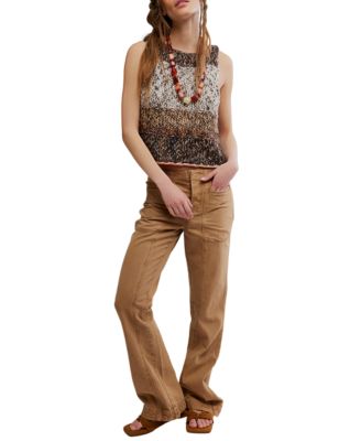 Women's Flea Market Crew Neck Tank Top