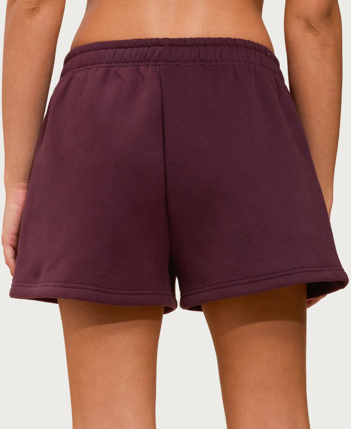 Женские шорты Edikted Girl Sweat Shorts, цвет: Сливовый — фото 2