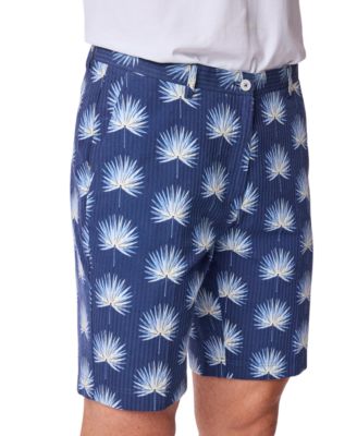 Men's Printed Slim-Fit Shorts