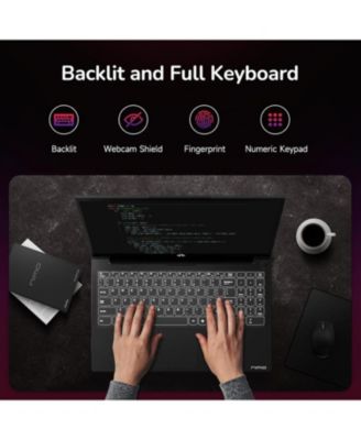 15.6" IPS FHD-Gaming-Laptop, 8 Cores AMD Ryzen 7 6800H 32GB DDR5 RAM 1TB SSD 4.7GHz Fingerprint 100W