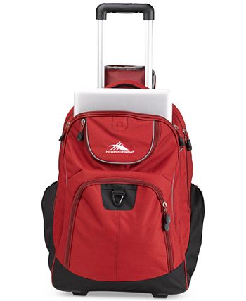 High Sierra Powerglide Rolling Backpack in Brick Macy s