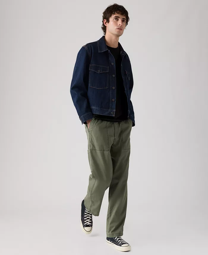 Men's Regular-Fit Linen Surplus Pants - thumbnail 10