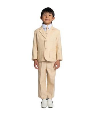Boys Joey Safari Slim-Fit Suit