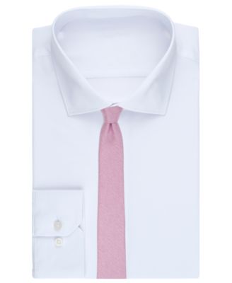 Men's Melange Chevron Solid Tie
