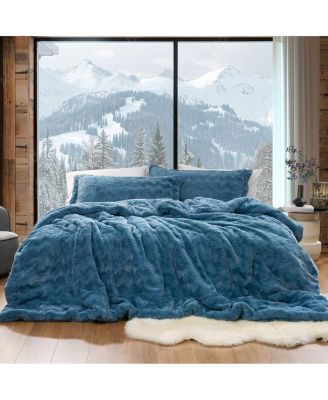 Arctic Sea Oversized Comforter Set - Blue Surf