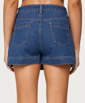 Women's Felica High Rise Denim Mini Skort