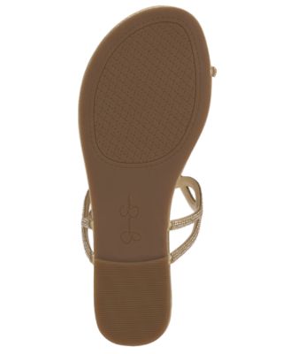 Women's Aloni Braided Toe Ring Flat Sandals