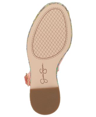 Women's Kaliese Slingback Peep-Toe Platform Wedge Sandals