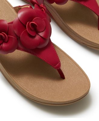 Women's Lulu Flower Toe Post Slip-On Sandals