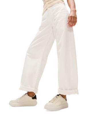 Women's RTG Blanket Stitch Lace-Up Trainers Sneakers