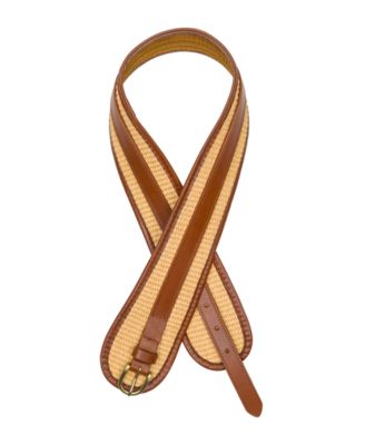 Aude Spring Wicker Belt