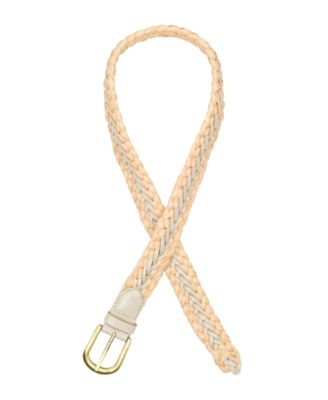 Beaune Woven Leather Belt