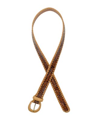 Calais Tooled Leather Belt