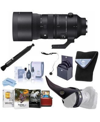 70-200mm f/2.8 DG DN OS Sports Lens for Sony E, Bundle with 77mm Filter Kit, Mac Software Kit, Flexible Lens Shade and Lens Wrap