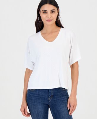 Women's Embellished Dolman-Sleeve Top