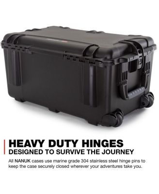 Wheeled Series 965 Lightweight NK-7 Resin Waterproof Hard Case without Foam Insert