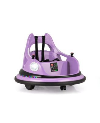 12V Kids Ride on Bumper Car with Remote Control and Dual Joysticks