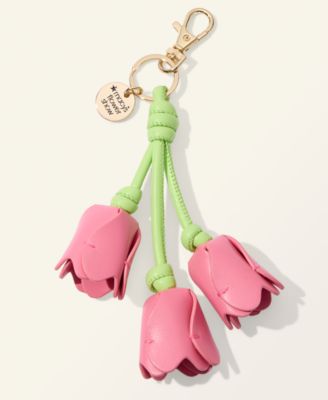 Flower Show Pink Tulip Bag Charm