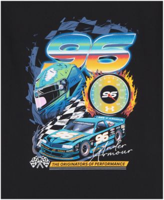 Boys'2T-7 Tech Race Car Crewneck T-Shirt and Shorts, 2-Piece Set