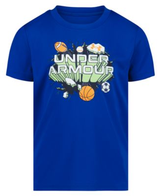 Boys' 2T-7 Tech Sports Burst Short-Sleeve T-Shirt