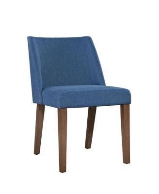 Industies, INC Space Savers Nido Chair - Blue (RTA) in Satin Walnut