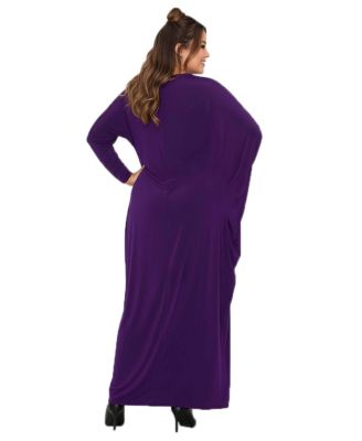 Plus Size Louella Asymmetrical Maxi Dress