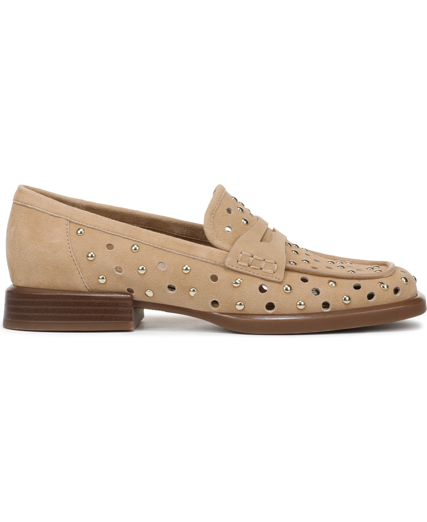 Женские туфли 27 EDIT Naturalizer Naturalizer Haven-Perf Slip-On, цвет: Дюнный рыжевато-коричневый замшевый — фото 2