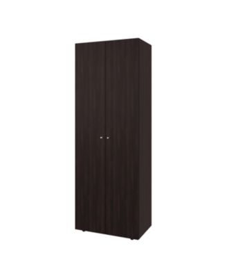Basin 2-Door Tall Wardrobe Cabinet 66.9"H, Bedroom