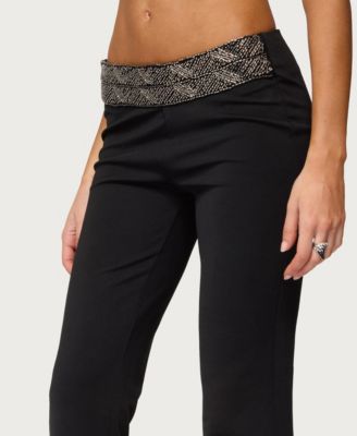 Women's Maricela Sequin Bead Bootcut Pants