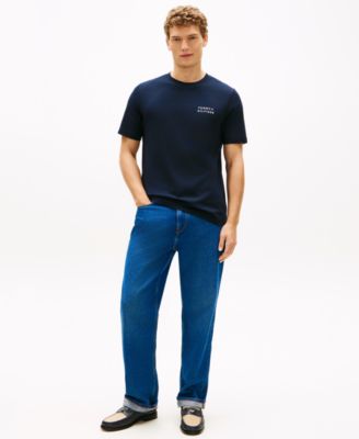 Men's Brand Love Embroidered Logo Crewneck T-Shirt