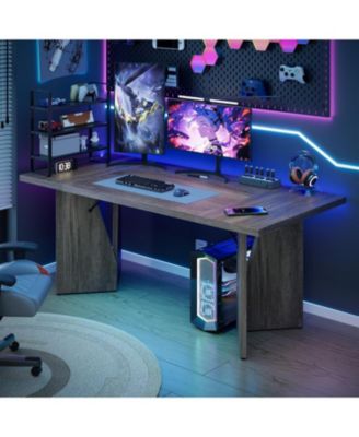 Dining Room Table 6 70.9 Inch Rectangular Kitchen Table Dining Room Furniture with Sturdy Frame Thickened Long Tabledesk and Dinner Desk