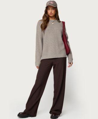 Women's Lavonne Oversized Knit Raglan Sweater