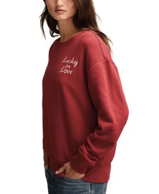 Women's Valentine Crewneck Sweatshirt