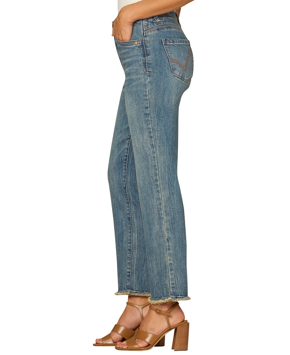 Democracy Women's "Ab"Solution High-Rise-Jeans view 2 — MAYCSS fashion products