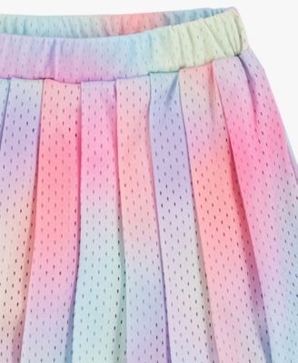 Baby Girls' Flutter-Sleeve T-Shirt and Mesh Skort, 2-Piece Set