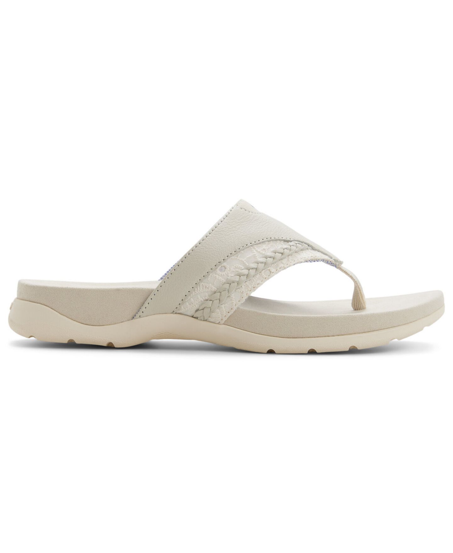 Женские сандалии Sperry Dalia Fish Round Toe Slip-On, цвет: Кремовый — фото 2
