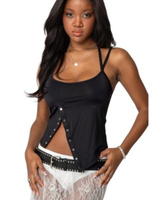 Women's Berlin Asymmetric Split Front Top