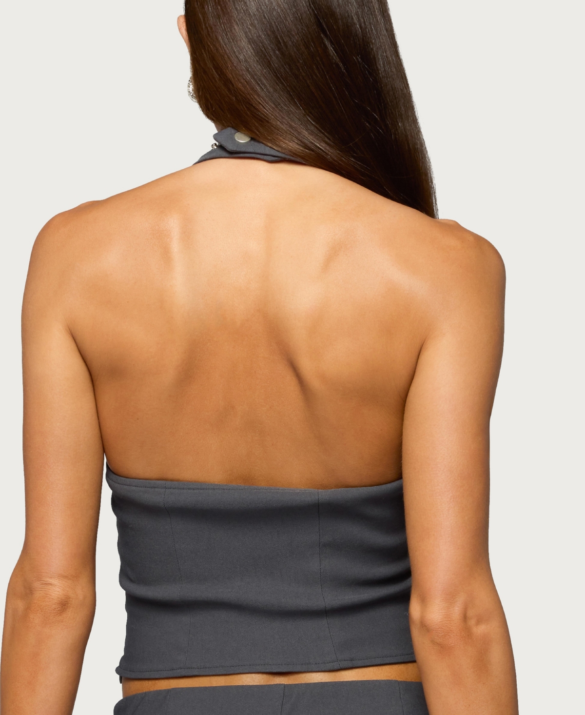 Edikted Women's Lirah Laced Up Halter Top