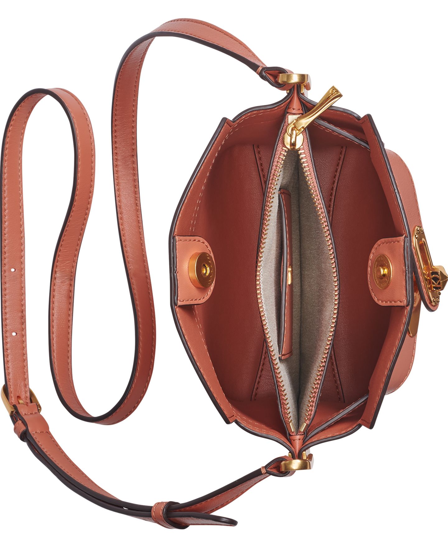 Женская сумка Donna Karan New York Bridgehampton Crossbody Handbag, цвет: Янтарный — фото 4