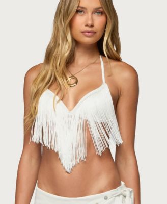 Women's Kienna Fringed Bra Top
