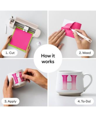 Temperature Activated Color Changing Permanent Vinyl Sampler – 12 in x 12 in Sheets (5 Count)