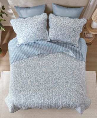 Darcy Print 3-Pc. Quilt Set, Full/Queen